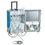 Greeloy® 歯科用多機能携帯型診療ユニット（エアコンプレッサー＋吸引ユニット＋スリーウェイシリンジ＋ハンドピースチューブ付属）GU-P204